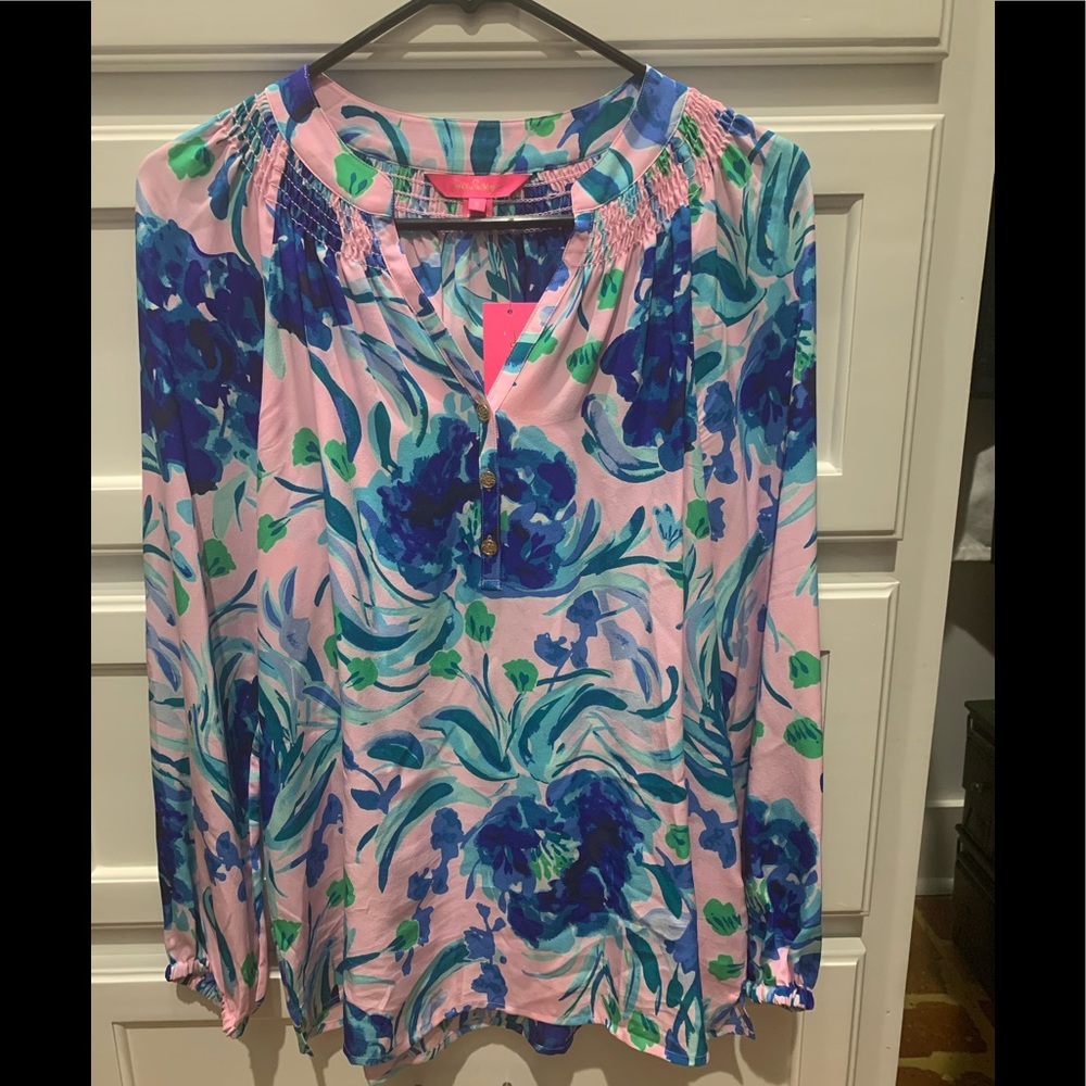 NWT Elsa Top Sweet Pea Size Small